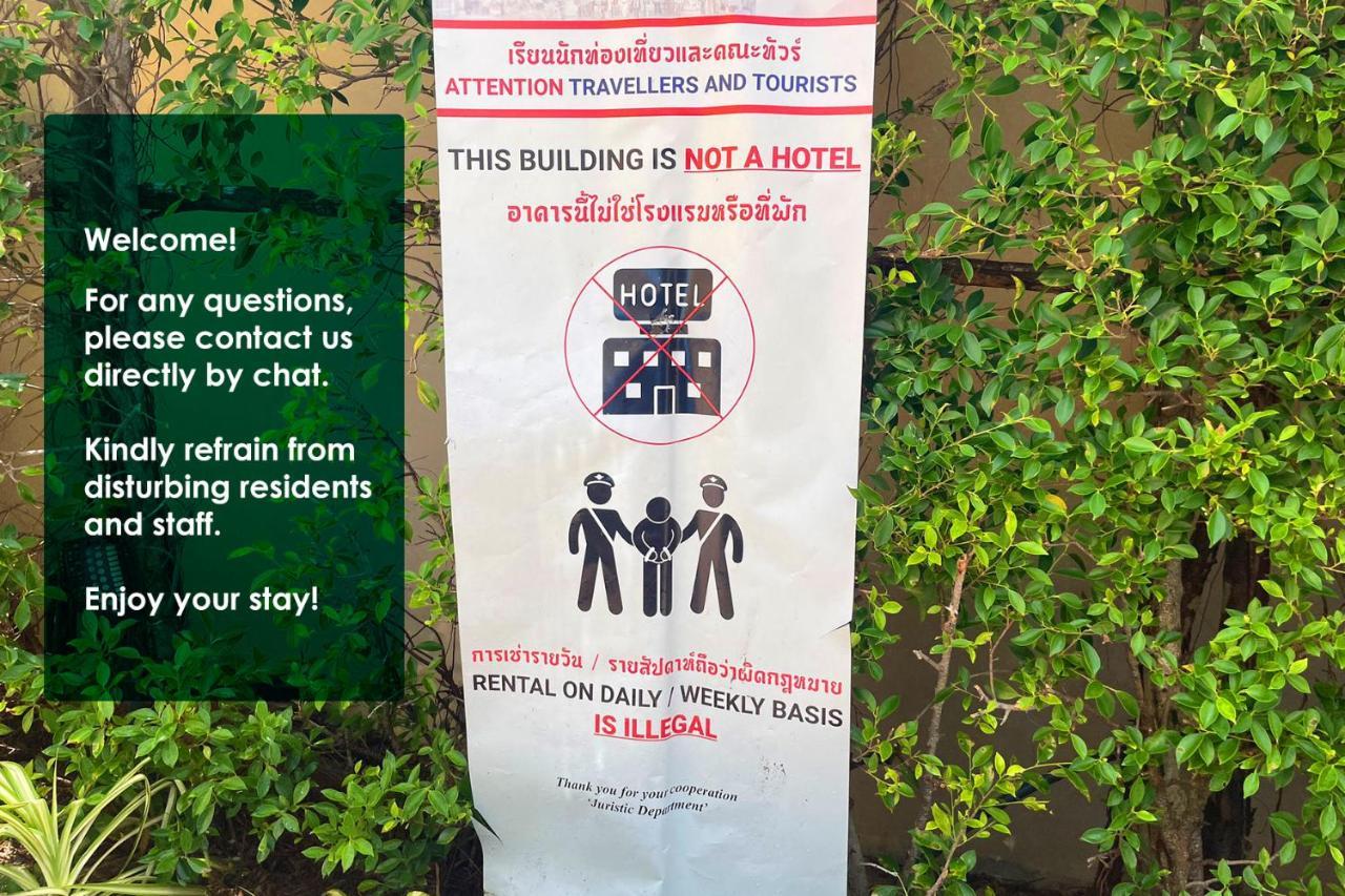 Nam Talay Condo Na Chom Thian Buitenkant foto