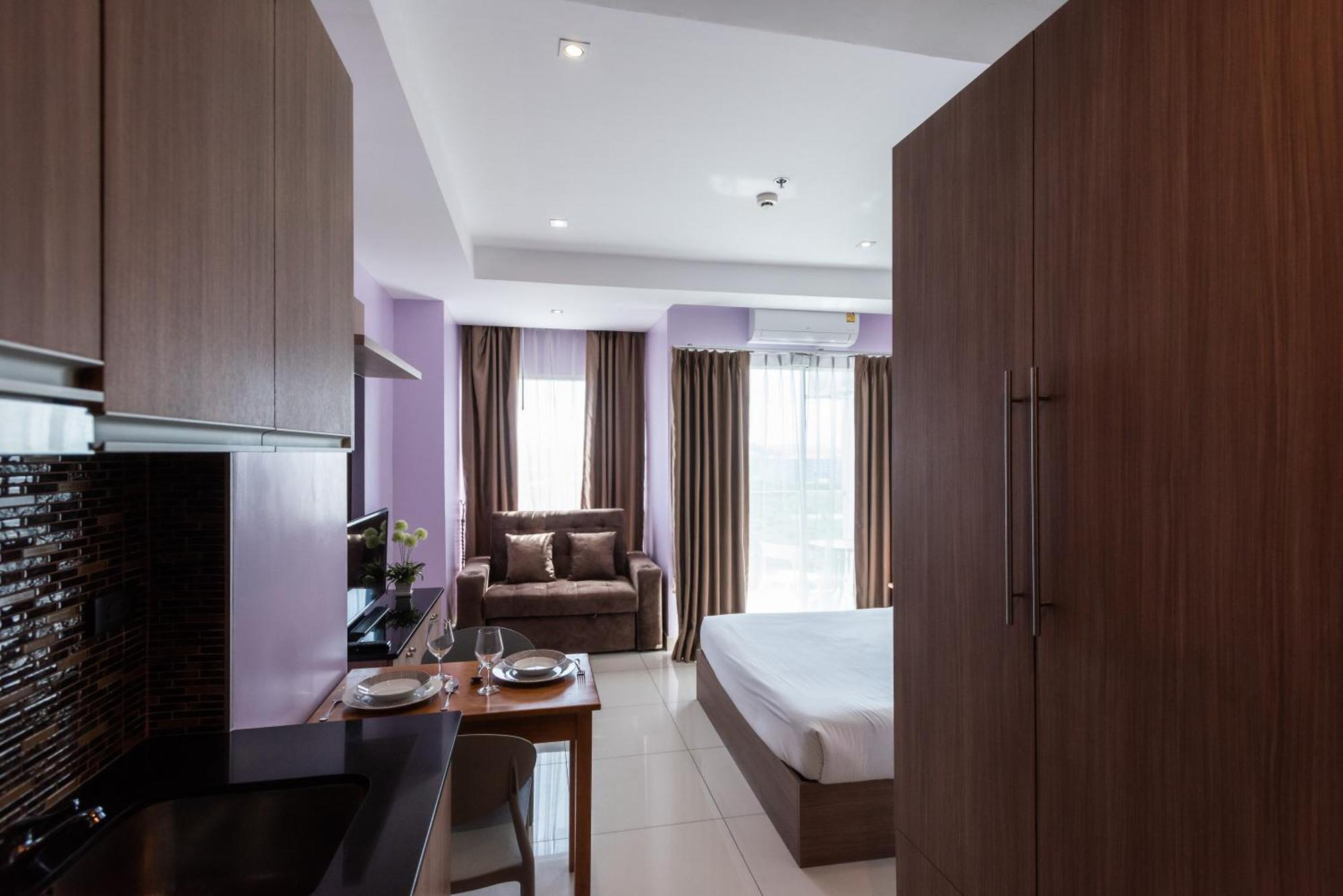Nam Talay Condo Na Chom Thian Buitenkant foto