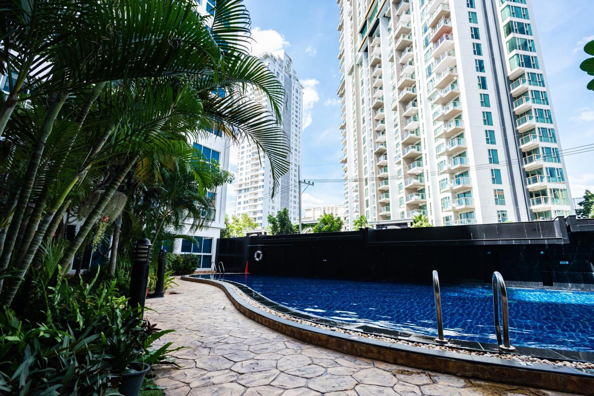 Nam Talay Condo Na Chom Thian Buitenkant foto